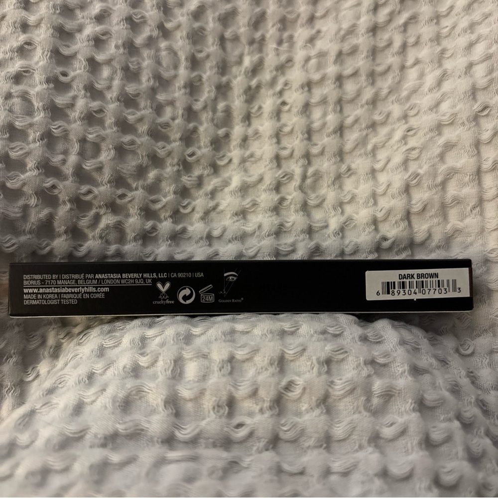 Anastasia Beverly Hills Brow Wiz Skinny Brow Dark Brown Makeup NightOut Chic - Picture 3 of 6